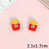 Nuevos Accesorios de Resina Lindos de Hamburguesa DIY, Joyería, Accesorios para el Cabello, Fundas para Teléfono, Hebillas para Zapatos, Llaveros, Imanes para Refrigerador, Hebillas para Zapatos