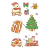 Pegatinas de Tatuajes Coloridas Navideñas para Niños, Pegatinas Lindas para la Cara, Aspecto de Alta Calidad, No Tóxicas, Fáciles de Limpiar, Pegatinas de Dibujos Animados de Alta Gama con Atmósfera
