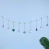 Corda de Cânhamo Decorativa DIY Mediterrânea Pequeno Pingente Criativo Mini Decoração de Parede Acessórios Feitos à Mão Barco de Pesca Âncora Pingente para Jardim de Infância