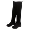 2023 Invierno Nuevas Botas Altas Botas Planas para Mujer Botas con Altura Interior Botas Delgadas Microelásticas Botas por Encima de la Rodilla