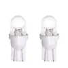 Producción de luces LED para coche de alta calidad T10-1LED cabeza redonda cabeza convexa luces de tablero de coche luces de matrícula T10 burbuja