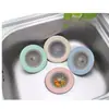Cubierta de Drenaje de Piso Anti-atascos para Fregadero de Cocina Filtro de Cabello para Drenaje de Baño Drenaje de Piso de Silicona