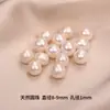 Pérolas Naturais de Água Doce Assimétricas Contas Soltas Furo Grande Feito à Mão DIY Material para Pulseira Colar Pérola com Contas Atacado