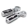 Pedal de Pie Modificado para Motocicleta de 38 mm Pedal Universal Plegable Pedal de Pie Plegable Suministro del Fabricante