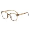 Gafas Portátiles Plegables Anti Luz Azul, Retro y Versátiles, Montura de Gafas con Montura Negra para Rostros Cuadrados y Redondos, Monturas Ultraligeras, Mismo Estilo para Hombres y Mujeres