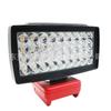 Lanterna de trabalho LED de 36 contas com saída USB para bateria de lítio Mivochi 18V