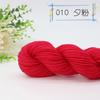 Fio de Costura Acrílico Tricotado à Mão, Delicado, Macio e Confortável, Adequado para Tricô à Mão DIY, Fio Artesanal de Lã de Espessura Média