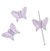 Colgante de Mariposa Acrílico Chapado en Color DIY Hecho a Mano Casero Antiguo Accesorios para el Cabello Paso Agitar Horquilla Mano Aretes Material