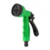 Pistola de riego de flores de alta presión de siete funciones transfronteriza, pistola rociadora de jardín portátil para el hogar, aspersor de jardinería para exteriores, pistola de agua para lavado de autos
