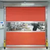 Puerta Rápida Industrial de PVC Personalizada a Prueba de Viento Automática Ajustable Puerta Enrollable a Prueba de Polvo Taller Acumulación Puerta Enrollable de PVC
