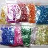 Papel de caramelo de imitación de resina irregular de color, bricolaje, arena movediza, carcasa de teléfono móvil, belleza, arcilla hecha a mano, material de joyería, 50 g/bolsa