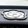 Tapete Grande Antiderrapante Cuidadosamente Selecionado para Uso no Carro, Tapete Criativo de Pena de Coroa com Pedras de Diamante, Tapete Antiderrapante para Navegação de Celular e Painel