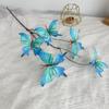 Simulação 3D de 5 Borboletas de Galhos Secos, Borboletas Fênix, Borboletas Redondas, Cerimônias de Casamento, Auditório de Casamento, Floricultura, Acessórios Suaves, Colocação em Casa