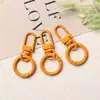 Cierre de Resorte + Cierre de Puerta de Color Caramelo Anillo para Llavero DIY Colgante para Bolsa de Muñeca Accesorios para Llaveros