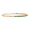 Tilinny Wish Cadena de Tenis de Diamantes de Fila Única Micro-Pavimentada de 3 mm Pulsera Sencilla y Versátil para Mujer