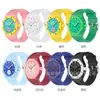 Reloj de venta cruzada más vendido, reloj AP de roble moderno con una colaboración de Switch, con una correa de color caramelo hecha de silicona integrada