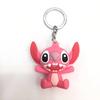 Llavero 3D de Stitch Stitch Lindo Pareja Creativo Llavero para Coche Bolsa para Hombre y Mujer Colgante Pequeño