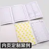 A5 Simple Cuaderno de Oficina Cuaderno de Ejercicios Portada Hecha a Medida Cuaderno Copia Blanda Impresión de Cuadernos Fabricación Bloc de Notas Personalización