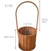 Cesta Dobrável para Armazenamento Vermelha Amora Armazenamento Pequena Pendurada Azul Rattan de Imitação Ferro Plástico Trançado Ventosa Cebola Gengibre Alho Banho
