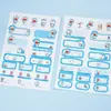 Joytop Doraemon - Juego de Pegatinas con Nombre Esencial para Estudiantes de Primaria Pegatinas con Nombre Disponibles