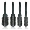 Peine Cerámico para Cabello Rizado Tubo de Aluminio Peine de Rodillo de Lana Estilo Aire Cabello Esponjoso Cabello Peine para el Cabello Cabello Liso Peine de Rodillo Rizado Estilo