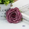 Simulación de rosa Hugo, flor de diamante, rosa antigua, tocado Hanfu, flor de mesa de boda, decoración de camino, flor de seda