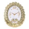 Reloj de Pared de Pavo Real Estilo Europeo Decoración para Hogar Sala de Estar Dormitorio Reloj Silencioso Simple Artístico Creativo Moda Distintivo Reloj de Pared