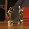Latão Antigo Quatro Beldades Estátua de Bronze Ornamento de Mesa Antigo Figura Diversa Escultura de Bronze Artesanato Pequeno Item de Bronze Venda por Atacado