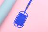Cordón de silicona para teléfono móvil resistente a caídas anti-pérdida funda de tarjeta para teléfono móvil cordón tipo bufanda dos en uno hebilla de metal se puede personalizar el logo