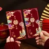 Sobre Rojo de Boda Dinero de Regalo 2026 Nuevo Estilo de Alta Gama para la Boda de Mejores Amigos, Regalo de Boda de Mil Yuanes, Regalo de Reunión, Sobre de Dinero de la Suerte