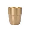 Copo de diamante de camada dupla de aço inoxidável 304 estilo coreano para beber café, copo de água doméstico, copo de cerveja, copo de gargarejo infantil, presente