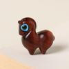 Acessório Pingente Sândalo Verde, Ornamento de Mão Sândalo Verde, Pingente Pequeno Cavalo Tang de Madeira Entalhada, Acessório Chaveiro Cavalo do Zodíaco