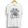 Nueva Camiseta de Rock de Queen para Hombre Manga Corta Casual Ba