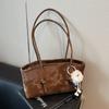 Bolsa Feminina Vintage de Alta Qualidade Grande Capacidade Novo Modelo 2026 Bolsa de Ombro para o Dia a Dia Bolsa de Mão Bolsa Tote Tendência