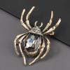 Cruz- fronteira retro tendência liga diamante cristal aranha broche personalidade colarinho pin roupas masculinas e femininas em estoque atacado