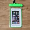 Bolsa impermeável luminosa transparente para celular bolsa de natação em PVC bolsa impermeável fluorescente bolsa para esportes ao ar livre bolsa de mergulho para celular