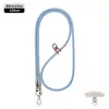 Cordón de Teléfono Móvil de Gama Alta Correa Resistente de 6 mm para Cuello Cruzado Ajustable Exterior Anti-Pérdida Exquisita Cuerda Tejida para Muñeca