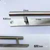 Cabo de Aço Inoxidável Tábua de Corte Levantador de Tábua Montado na Superfície de Armário Guarda-Roupa Puxador Simples Móveis Pequenos Acessórios de Ferragem