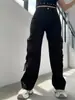 Pantalones Cargo Zt23 Retro Moda Tendencia Versátil Multibolsillos