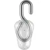 Gancho de Conexión Rápida, Clip para Línea Secundaria de Gancho Rápido, Conector Rápido Desmontable, Instalación Rápida, Anillo de Ocho sin Nudo