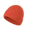Gorro de Punto de Hilo Retorcido de Terciopelo de Conejo Personalizado para Hombre y Mujer Estilo Coreano Versátil de Invierno para Esquiar Engrosado Cálido Gorro de Lana