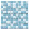 Mosaico de Vidrio Cristalino Mosaico para Piscina Azulejo para Piscina Fuente Exterior Mediterránea Mosaico