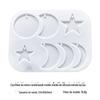 Meila Epóxi DIY Sino dos Ventos Molde de Silicone Conjunto Completo Pacote de Acessórios de Montagem Beija-flor Sol Lua Borboleta Atacado