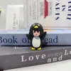 Pingüino Gerente Parlante y Cantor con Grabación de Sonido, Figura Decorativa de Pingüino Cantor que Reacciona al Tacto