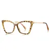 Gafas Originales Tr90 Anti-Luz Azul 2234 Estilo Normcore Europeo y Americano Montura Mariposa Montura Óptica para Mujeres con Caras Grandes, una Tendencia Imprescindible
