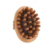 Pente de massagem, pente de sândalo dourado para meridianos, pente de cinco dentes para terapia e saúde da cabeça, pente de golfinho, pente de massagem de dentes largos para a cabeça, atacado e dropshipping