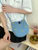 2025 Nuevo Elegante y Vibrante de Un Hombro Bordado de Mezclilla Moda de Nicho Versátil Bolso para Teléfono Móvil Cruzado Pequeño para Viajes Diarios para Mujeres
