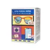 Lenços umedecidos especiais para limpar óculos, embalados individualmente, panos descartáveis para limpeza de telas, lenços para limpeza de lentes