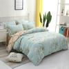 Juego de cama de cuatro piezas pequeño y fresco estilo ins de algodón lavado para estudiante, individual, sábanas, funda de edredón, juego de tres piezas, venta al por mayor