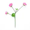 Flor de Loto Artificial de un Tallo con 5 Cabezas para Decoración de Estanques y Peceras, Accesorios Mayoristas de Lotos y Nenúfares, Flores Artificiales